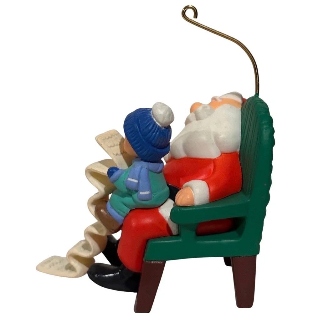 Hallmark Keepsake Ornament 1995 Dream On Santa Claus Sleeping QX6007 Vintage NIB
